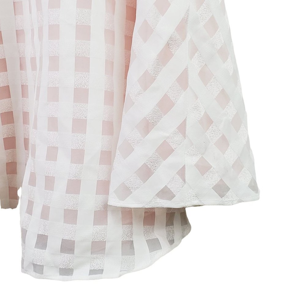 Lovers + Friends Gingham Mini Halter Picnic Dress, Sz M - Picture 9 of 12